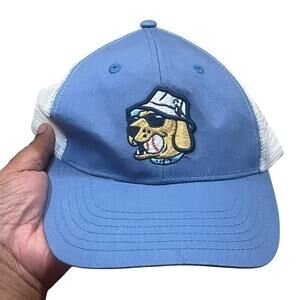 Lake Country DockHounds Minor League Baseball Dog Trucker‎ Hat Snapback Blue